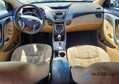 2013 Hyundai Elantra Gls z USA, uszkodzony, nr VIN 5NPDH4AE9DH446720